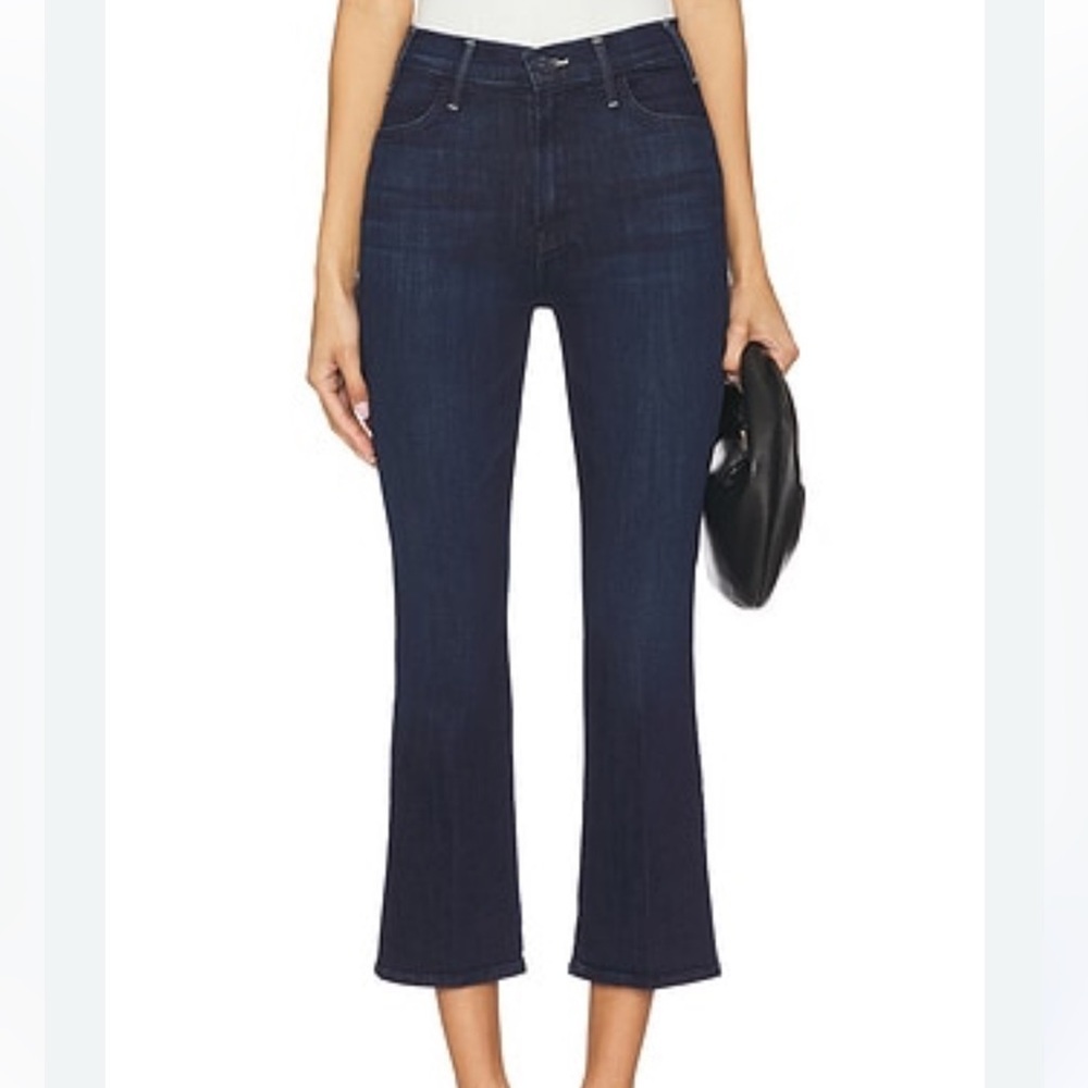 MOTHER Midnight Blue Flare Jeans